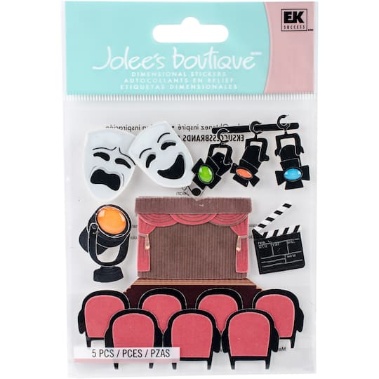 Jolee&#x27;s Boutique Dimensional Stickers-Drama